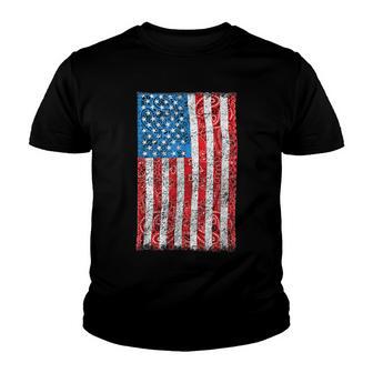 Fourth Of July American Flag Bandana Youth T-shirt - Thegiftio UK