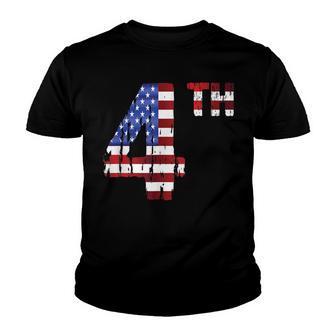 Fourth Of July American Independence Day Youth T-shirt - Thegiftio UK