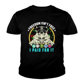 Freedom Isnt Free I Paid For It V2 Youth T-shirt - Thegiftio UK