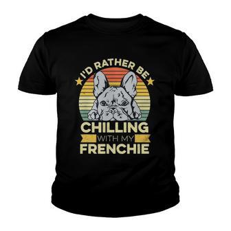 Frenchie For A French Bulldog Owner Youth T-shirt | Mazezy