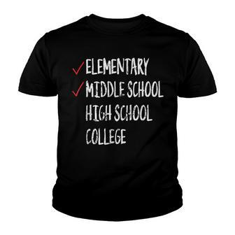 Funny 8Th Grade Graduation-Middle School Graduation Youth T-shirt | Mazezy