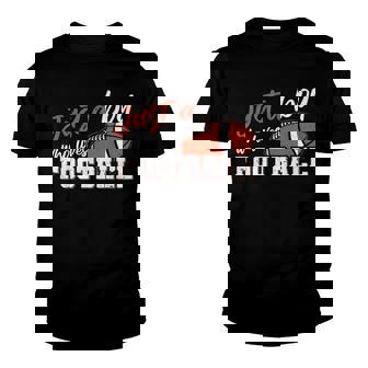 Funny American Football Player Just A Boy Who Loves Football Youth T-shirt - Thegiftio