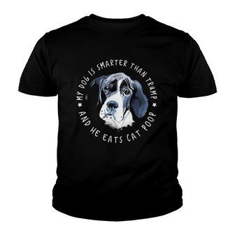 Funny Anti Trump For Dog Lovers Youth T-shirt - Thegiftio UK