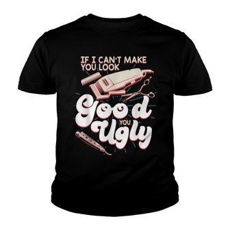 Funny Barber Gifts For Hairdresser Hairstylists Barbershop Youth T-shirt - Thegiftio UK