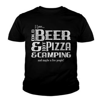 Funny Camping Pun Joke Humor Party Gifts T Campers Youth T-shirt - Thegiftio UK