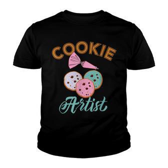 Funny Cookie Decorator Gift Funny Sugar Baker Gift Youth T-shirt - Thegiftio UK
