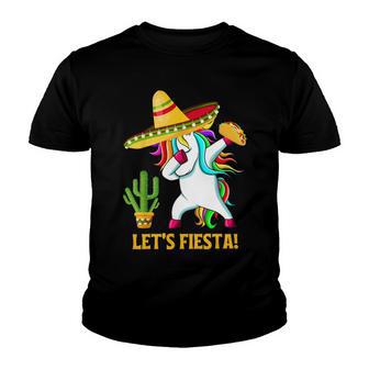 Funny Dabbing Taco Cinco De May Mexican Food V4 Youth T-shirt | Favorety