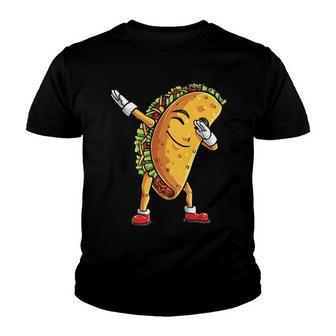 Funny Dabbing Taco Cinco De May Mexican Food V5 Youth T-shirt | Favorety CA