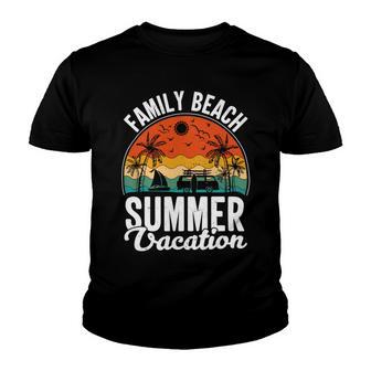 Funny Enjoy The Summer Family Beach Summer Vacation Youth T-shirt | Favorety