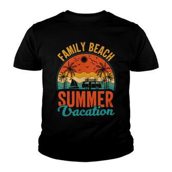 Funny Family Beach Summer Vacation Youth T-shirt | Favorety