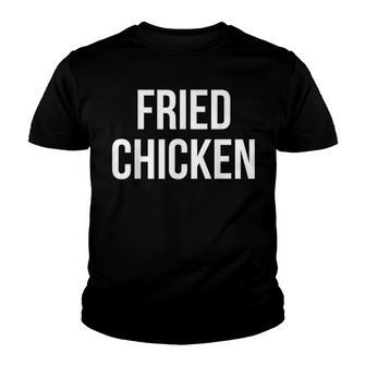 Funny Fried Chicken V2 Youth T-shirt - Thegiftio UK
