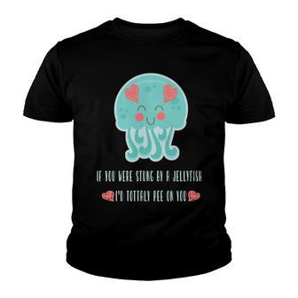 Funny Jellyfish Sting Valentines Day Gift For Love Youth T-shirt | Favorety AU