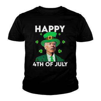 Funny Joe Biden Happy 4Th Of July St Patricks Day V2 Youth T-shirt - Thegiftio UK