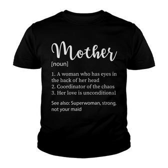 Funny Mother Noun Definition Youth T-shirt | Favorety UK