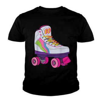Funny Roller Skating Derby 70S 80S Retro Skater Girl Gifts Youth T-shirt - Thegiftio UK