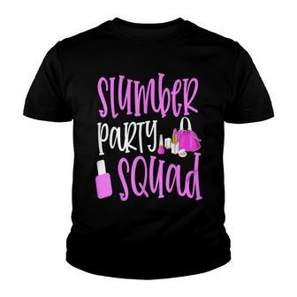 Funny Sleepover Pajama Group Gift Cute Slumber Party Squad Youth T-shirt - Thegiftio UK