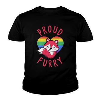 Furry Cosplay Or Furry Convention Or Proud Furry Youth T-shirt | Mazezy