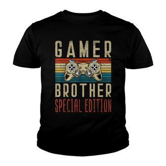 Gamer Brother Special Edition Gaming Gift Youth T-shirt - Thegiftio UK