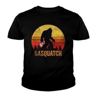 Gasquatch Funny Retro Farting Youth T-shirt - Thegiftio UK