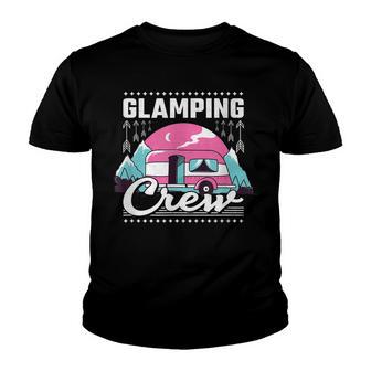 Glamping Crew Camping Youth T-shirt - Thegiftio UK