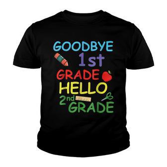 Goodbye 1St Grade Class Of 2033 Graduate Hello 2Nd Grade V2 Youth T-shirt - Thegiftio UK