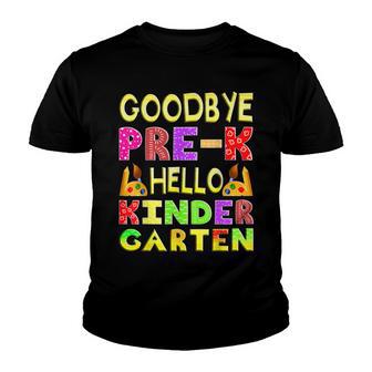 Goodbye Preschool Graduation Hello Kindergarten Prek Grad V2 Youth T-shirt - Thegiftio UK