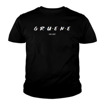 Gruene Texas Fun Dance Hall Youth T-shirt | Mazezy