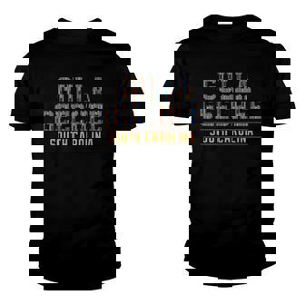 Gulla Geechee Culture South Carolina African Kente Pattern Youth T-shirt | Mazezy