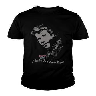 Happy Days Cool Fonz Gift Youth T-shirt - Thegiftio UK
