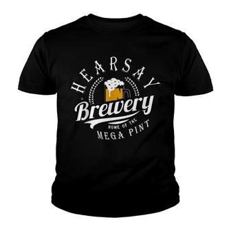 Hearsay Mega Pint Brewing V2 Youth T-shirt - Thegiftio UK