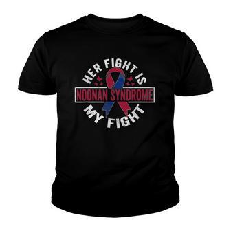 Her Fight Is My Fight Noonan Syndrome Youth T-shirt - Thegiftio UK