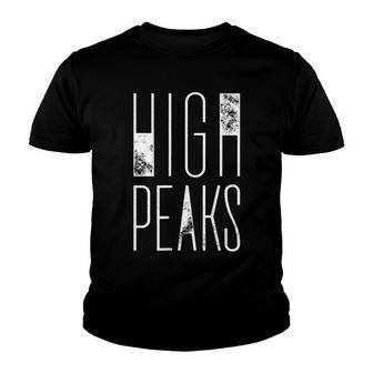 High Peaks Adirondack Mountains Hiking V2 Youth T-shirt - Thegiftio UK