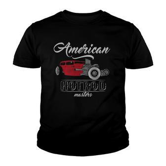 Hot Rod Cars Tuning Muscle Custom American Vehicle Car Youth T-shirt | Mazezy