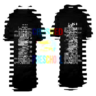 I Just Crushed Preschool Monster Truck Dinosaur Youth T-shirt | Mazezy