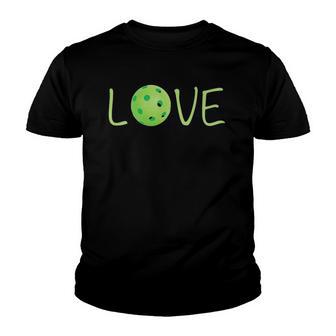 I Love Pickleball I Heart Pickleball Youth T-shirt - Thegiftio UK