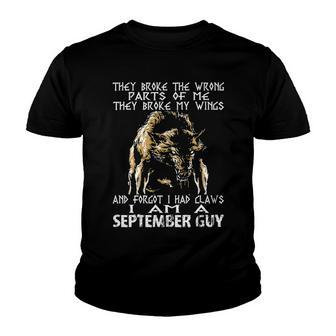 Im A September Guy Youth T-shirt