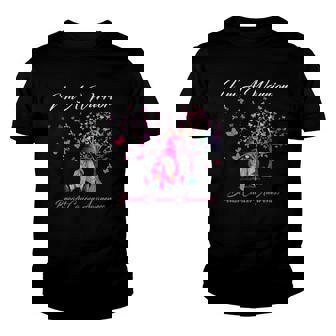 Im A Warrior Breast Cancer Awareness Gnomes Pink Ribbon Youth T-shirt | Mazezy