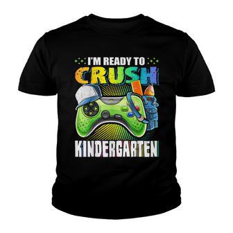 Im Ready Crush Kindergarten Back To School Video Game Boys Youth T-shirt - Thegiftio UK