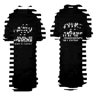 Im Silently Calculating Your Life Expectancy Actuary Youth T-shirt | Mazezy