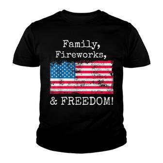 Independance Day Fourth Of July Youth T-shirt - Thegiftio UK