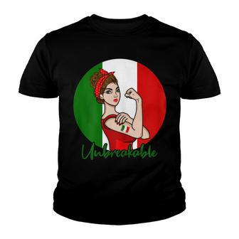 Italian Girl Proud Patriotic Italy Youth T-shirt - Thegiftio UK
