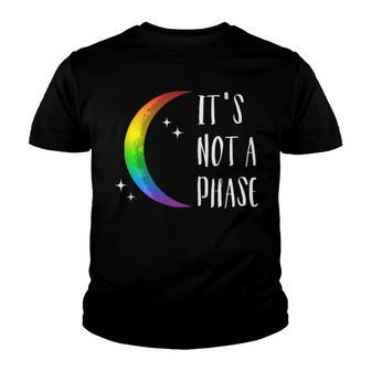 Its Not A Phase Halfmoon Gay Pride Lgbt Youth T-shirt - Thegiftio UK