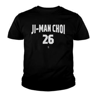 Ji Man Choi Warp Number Gameday Youth T-shirt | Mazezy