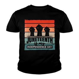 Juneteenth African American Freedom Black History June 19 V3 Youth T-shirt - Thegiftio UK