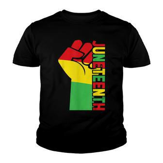 Juneteenth Independence Day 2022 Gift Idea Youth T-shirt | Mazezy AU