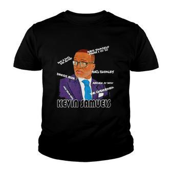 Kevin Samuels Buy A Dog Die Alone Dress Size Youth T-shirt - Thegiftio UK