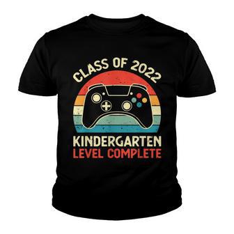 Kindergarten Level Complete Class Of 2022 Graduation Gamer V2 Youth T-shirt - Thegiftio UK