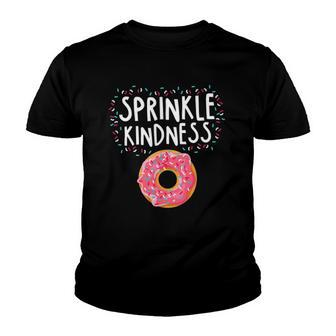 Kindness Anti Bullying Awareness - Donut Sprinkle Kindness Youth T-shirt | Mazezy