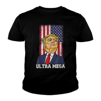 King Ultra Maga Trump Funny Fitted Youth T-shirt - Monsterry