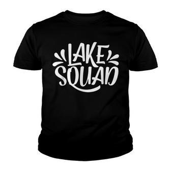 Lake Squad Camping Life Funny Vacation Youth T-shirt - Thegiftio UK